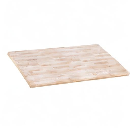 Butcher Block Table Top - 30 x 48 Maple Countertop Work Bench Top for Cabinet, Kitchen, Restaurant, Coffee, Desk, Bar Table - Optional Base Leg Units