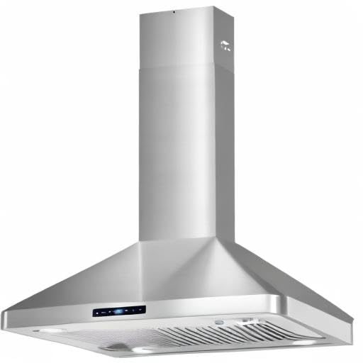 30 in. Collection 380 CFM Ducted Island Range Hood, Soft Touch Controls, LED Lights, Stainless Steel