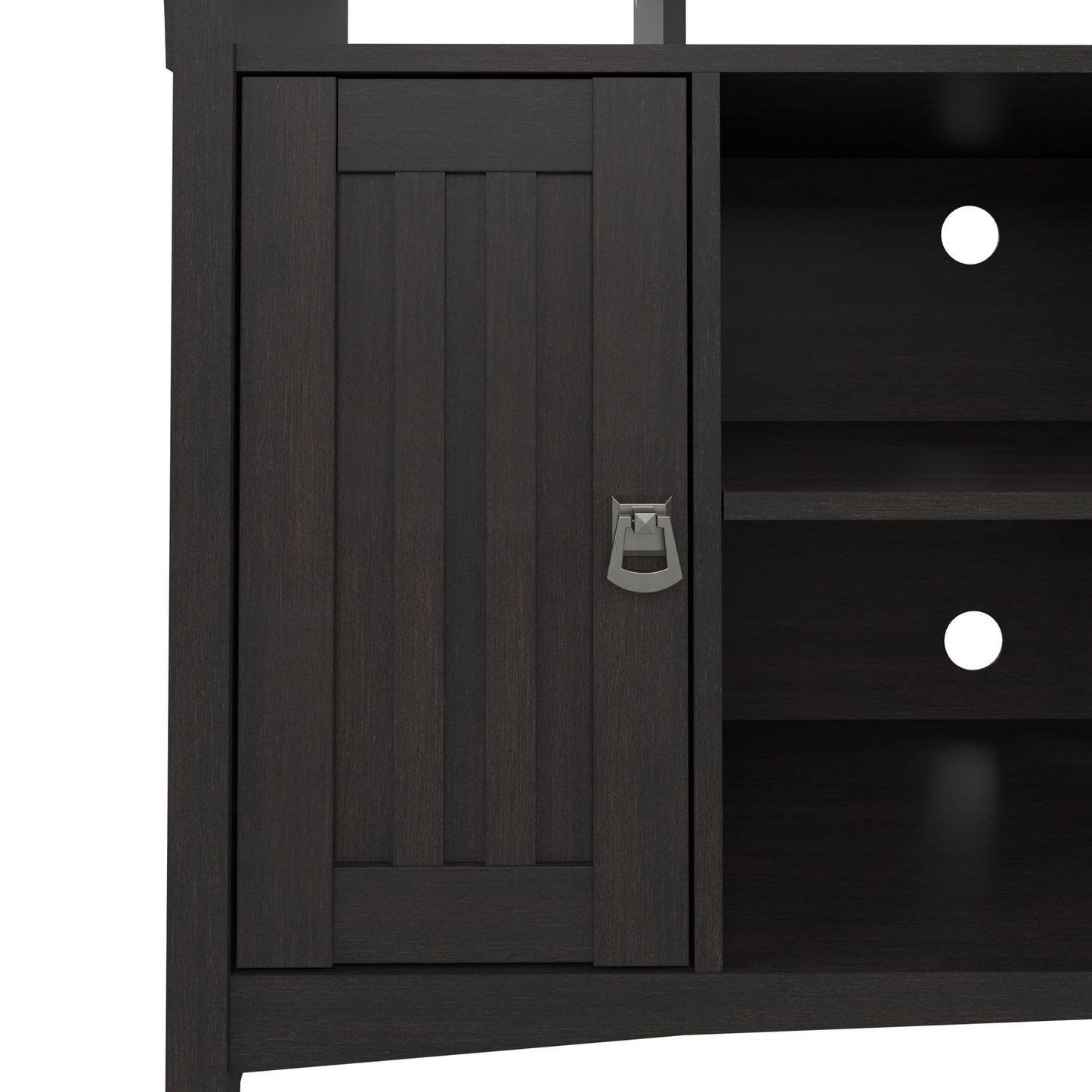 Salinas Accent Storage Cabinet with Doors in Vintage Black